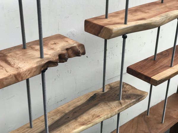 What's the Best Way to Incorporate a Live Edge Wood Countertop in a Modern Kitchen?